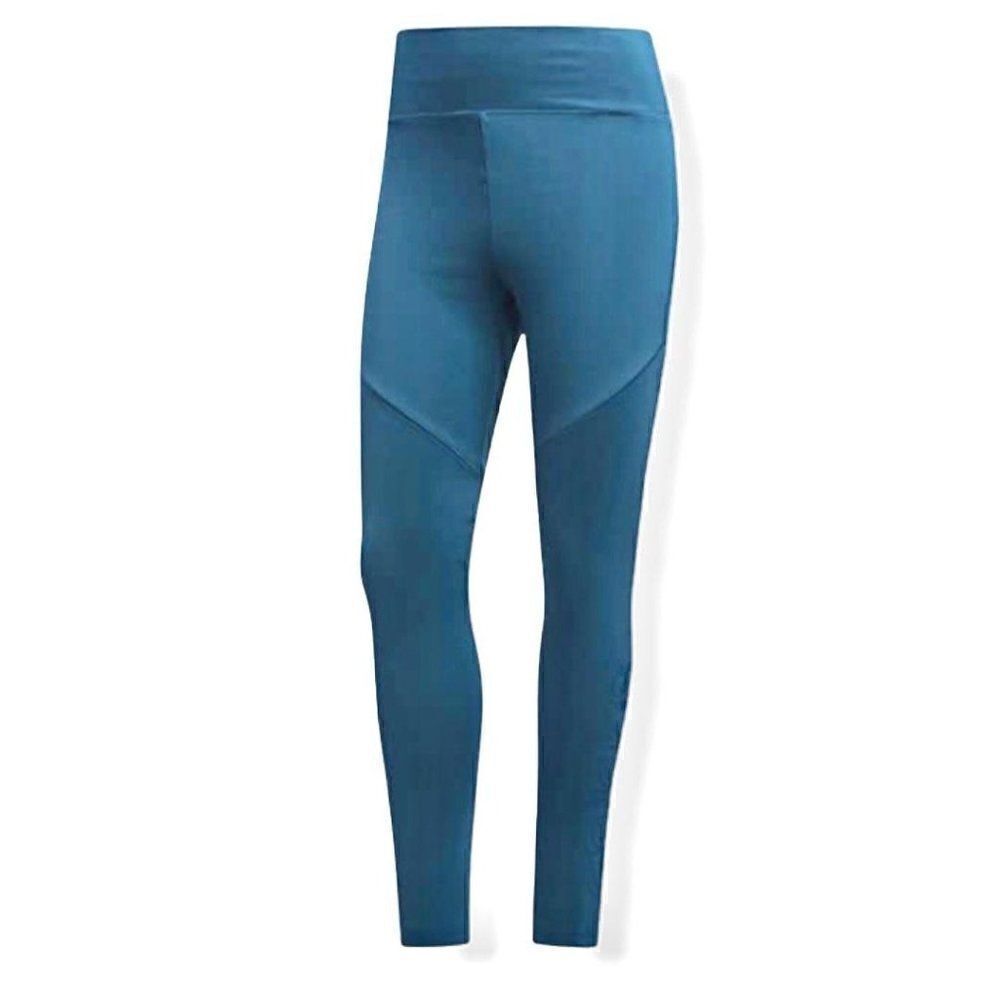 Adidas Women's Designed 2 Move Branded High Rise. Teal color